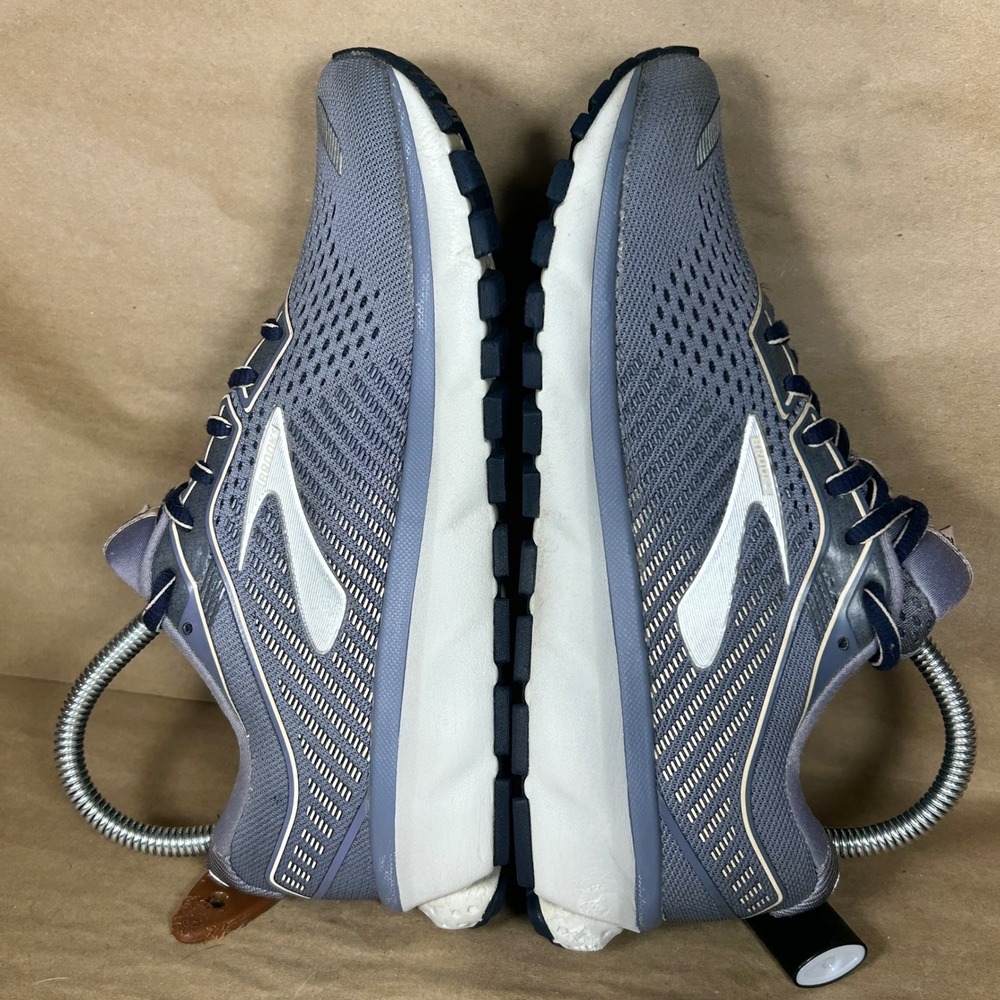 Brooks Ghost 12 Running Shoes Mens 6.5 Wide D Blue Grey Mesh 1203051D086 - Picture 9 of 13
